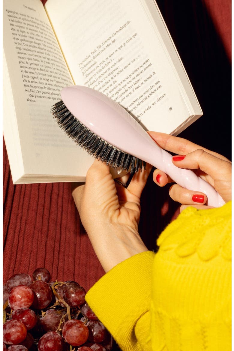 N.01 The Large Shine & Care Hairbrush, Alternate, color, LILAC PINK