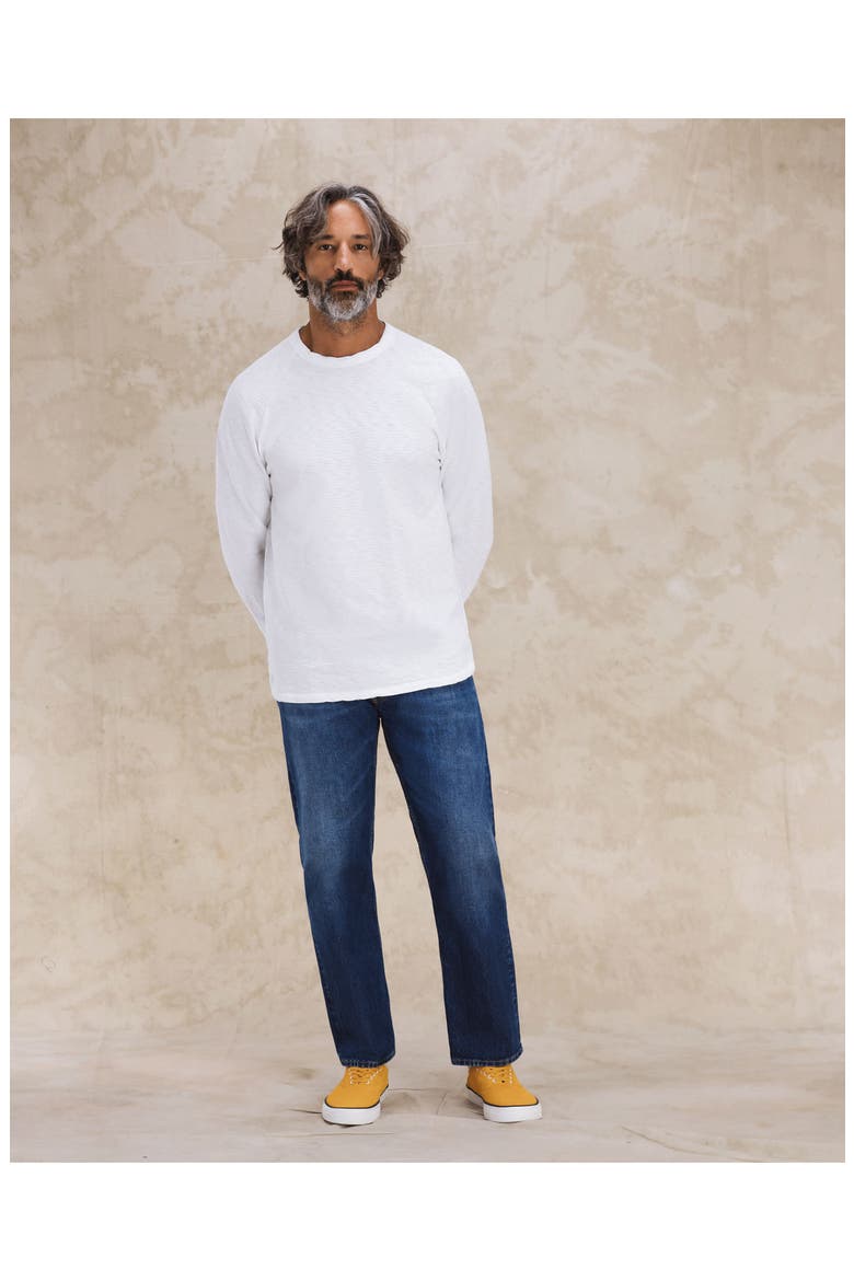 Indiana Cotton Long Sleeve T-Shirt, Alternate, color, WHITE
