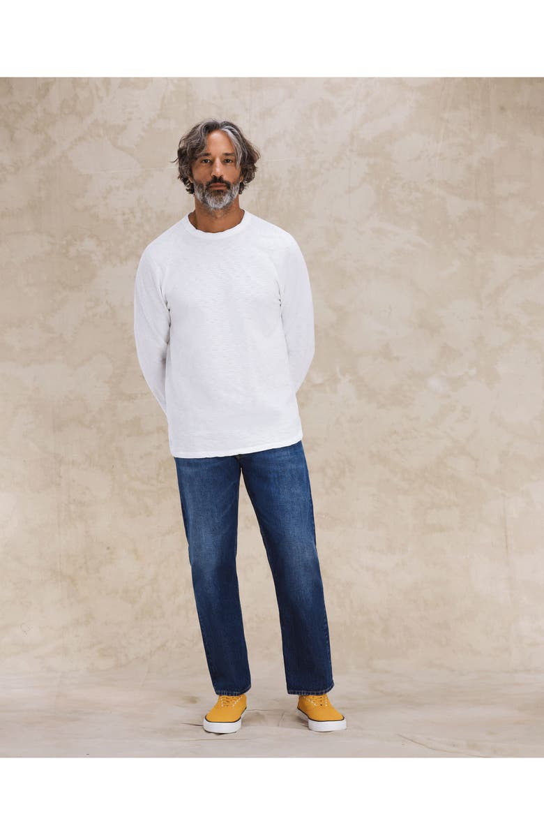 Fortela Indiana Cotton Long Sleeve T-Shirt, Alternate, color, White