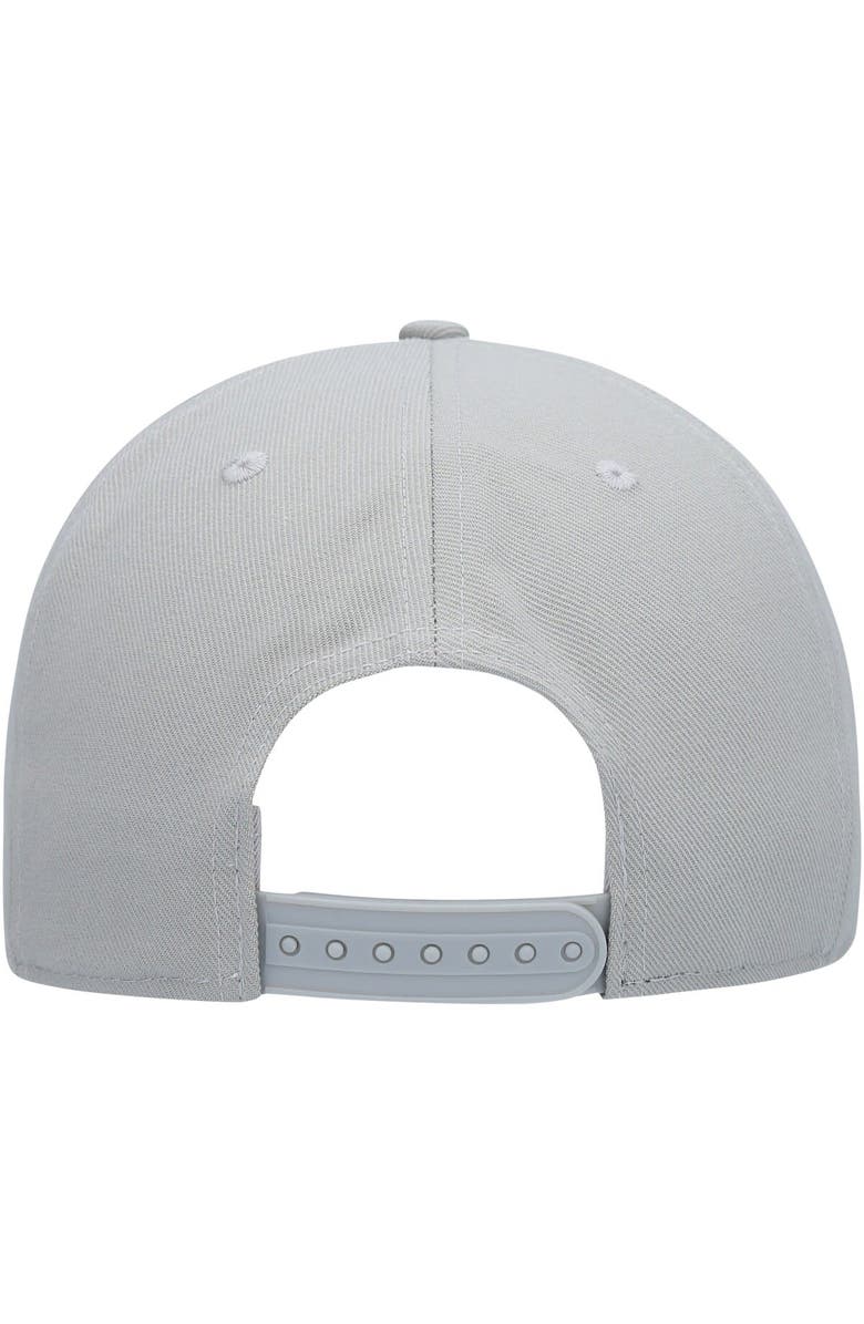 FANATICS Men's Fanatics Branded Gray Seattle Kraken Wordmark Logo Snapback Hat, Alternate, color, Gray