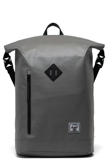 Herschel Supply Co . Roll Top Backpack In Gray