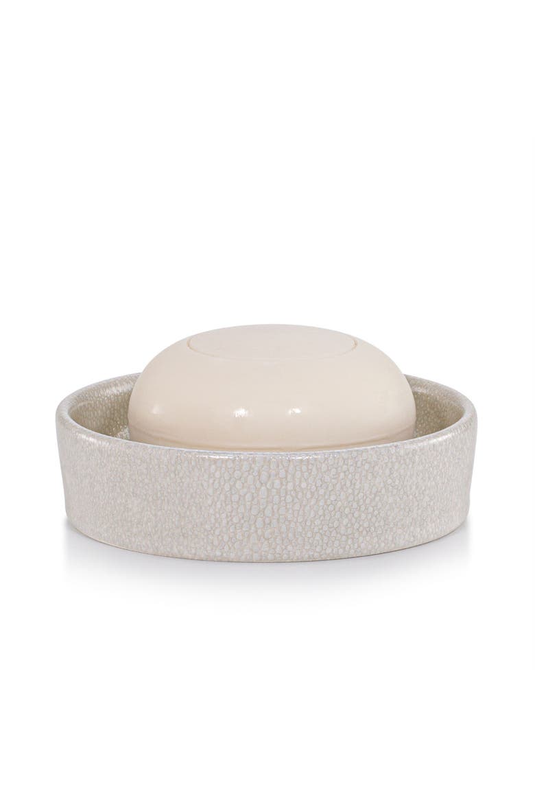 Galuchat Soap Dish, Main, color, BEIGE