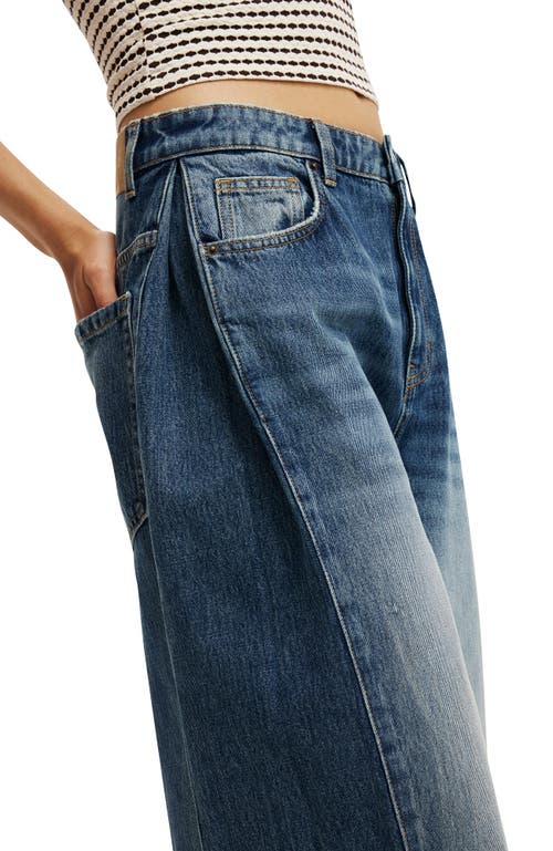 Cotton On 91 Wide Jean In Blue