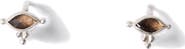 Chan Luu Della Smoky Quartz Stud Earrings