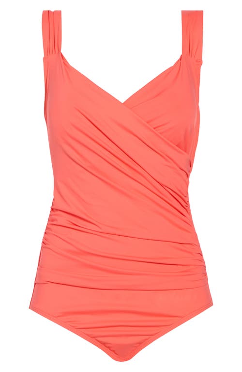 Jantzen Surplice One-piece Swimsuit