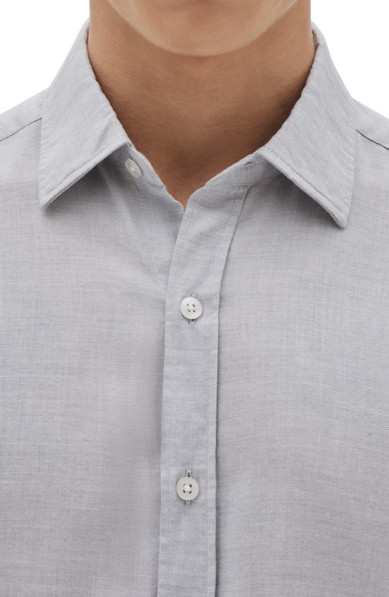 Robert Barakett Mount Eden Twill Button-Up Shirt, Alternate, color, 