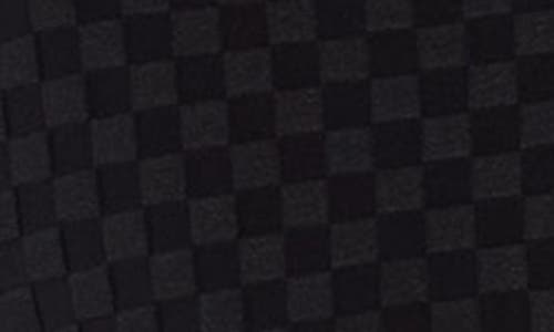 Shop Robert Graham Aaron Checkered Knit Polo In Black