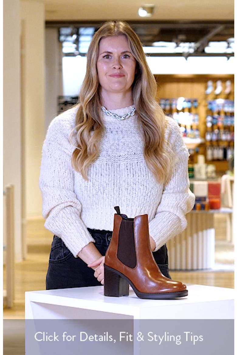 Elarah Platform Chelsea Boot video