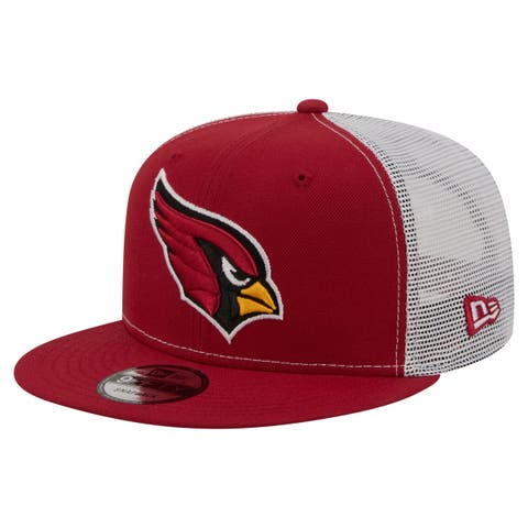 Men's New Era Cardinal Arizona Cardinals Core Team 9FIFTY Trucker Snapback Hat