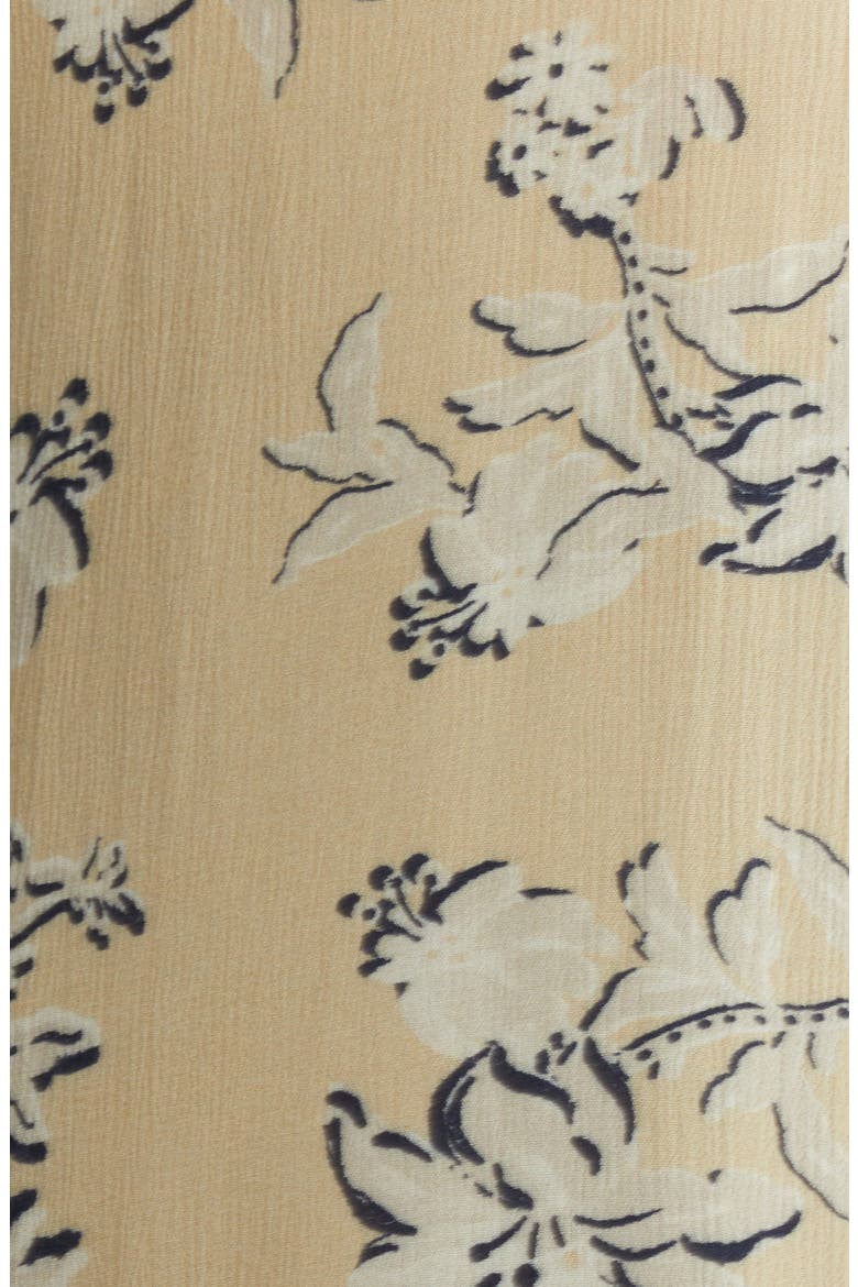 Border Print Duster, Alternate, color, BEIGE CONTOUR FLORAL