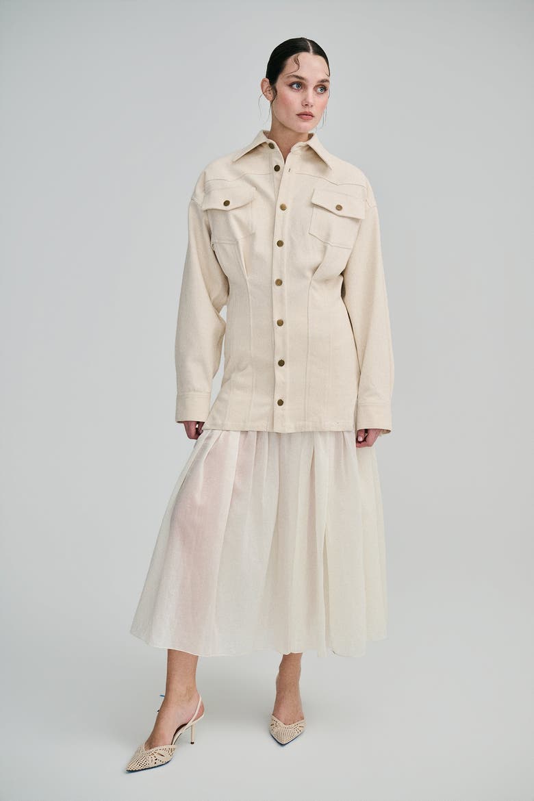 Riri Jacket, Alternate, color, White