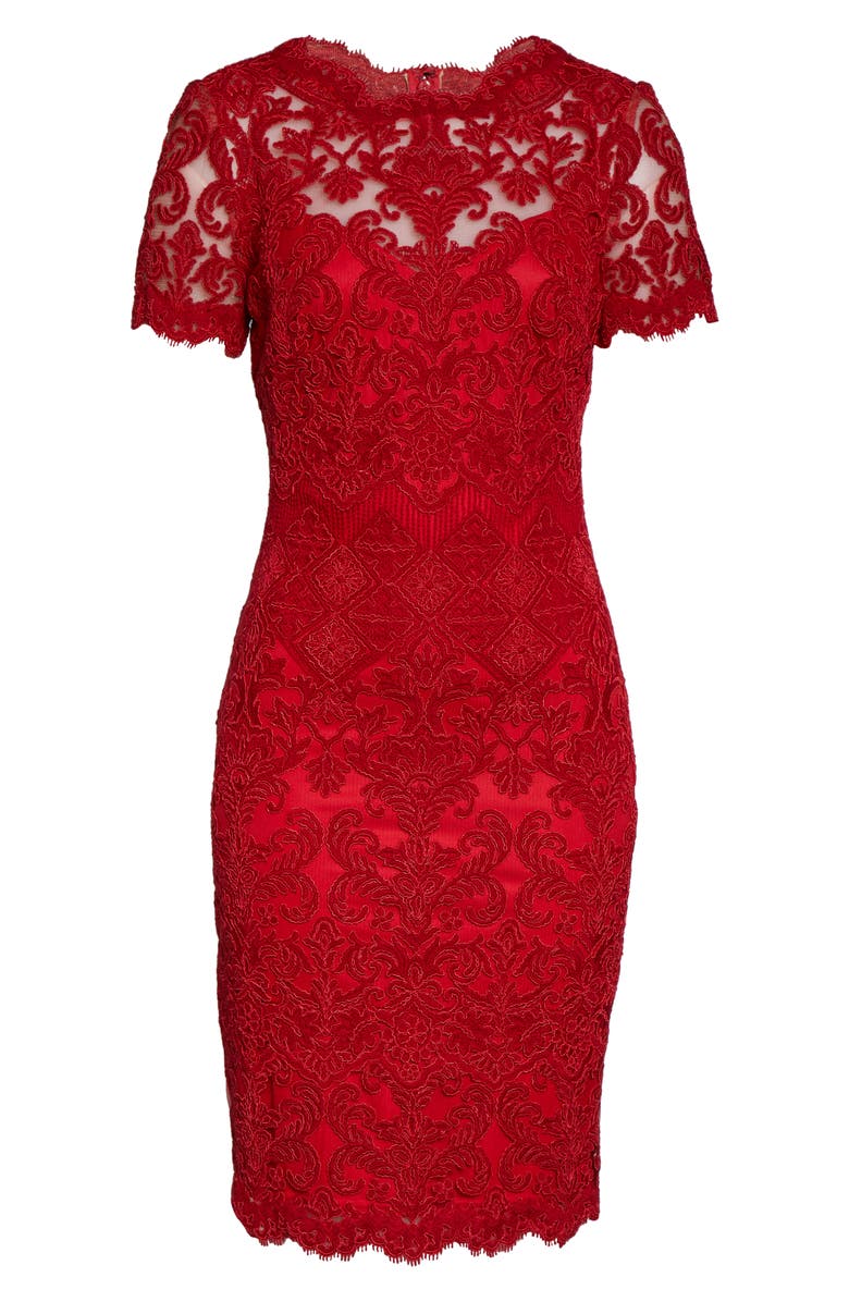 Tadashi Shoji Lace Sheath Dress, Alternate, color,