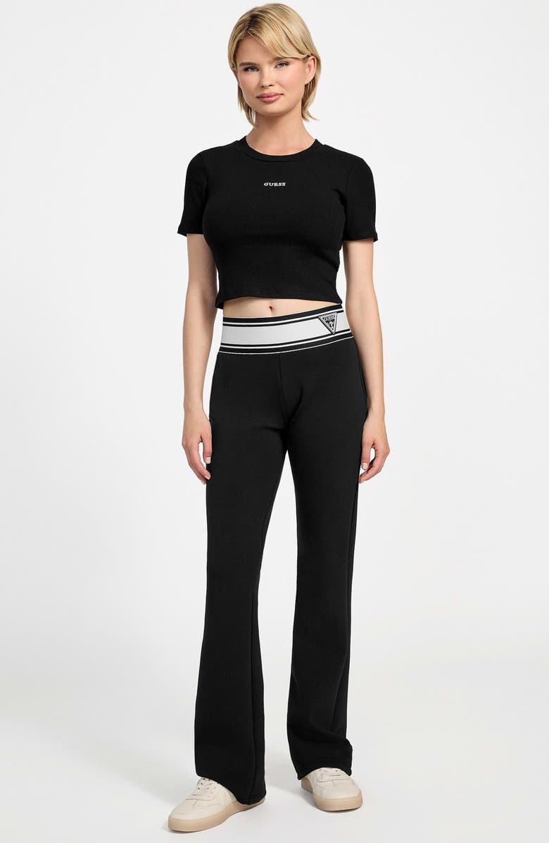 GUESS Carla Crop T-Shirt, Alternate, color,