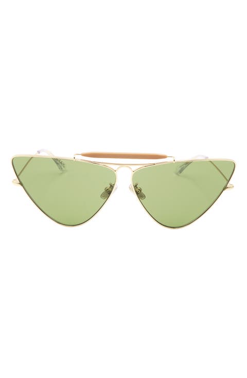 73mm Cat Eye Sunglasses