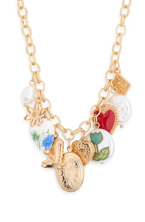 Charm Frontal Necklace