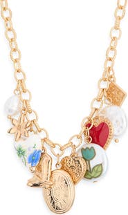 BP. Charm Frontal Necklace