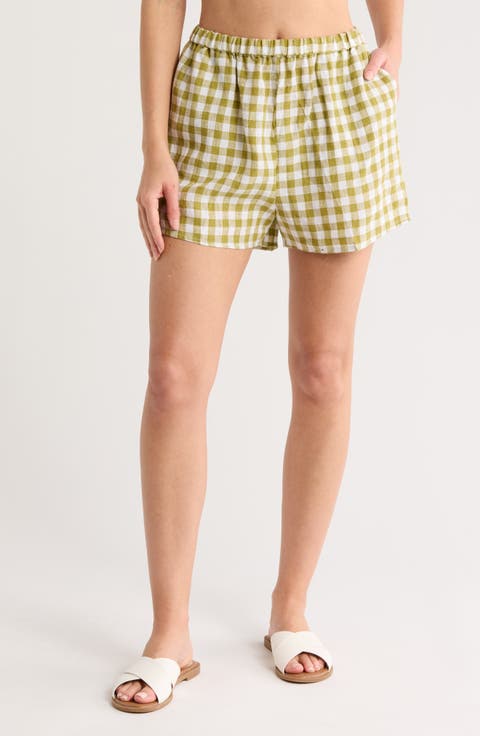 Tallows Linen Cover-Up Shorts