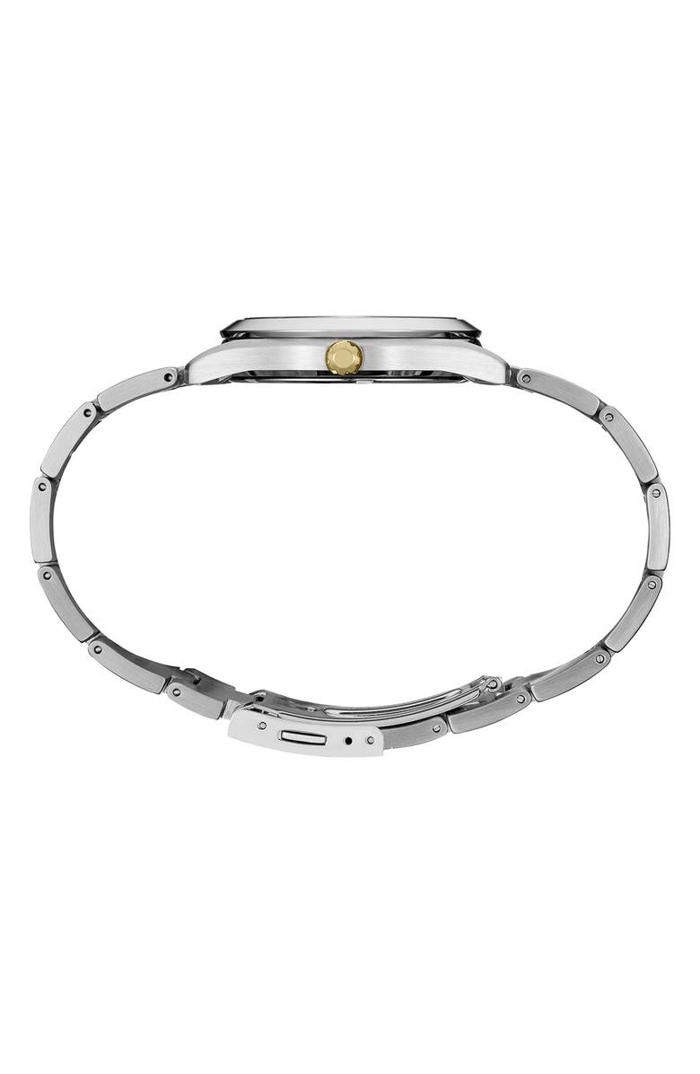 SEIKO WATCHES Essentials Bracelet Watch, 37.4mm, Alternate, color, Black