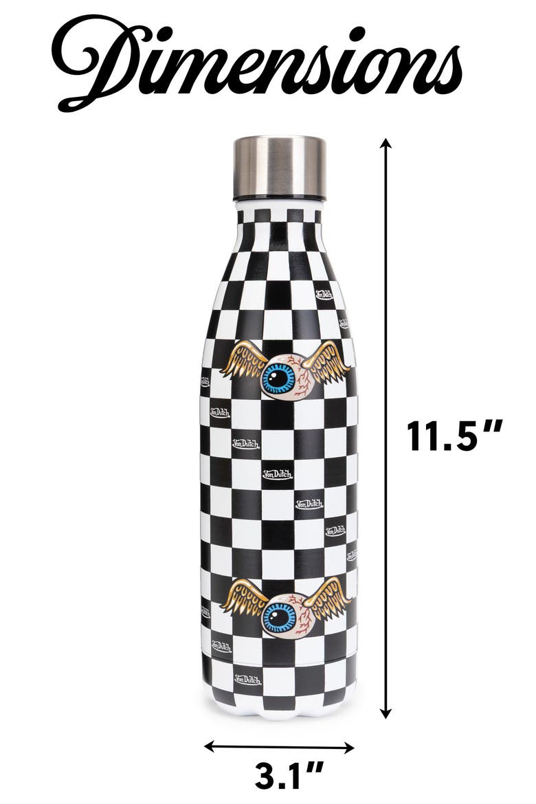 BPA Free 24oz Hydration Stainless Steel Bottle, Alternate, color, Vision Board