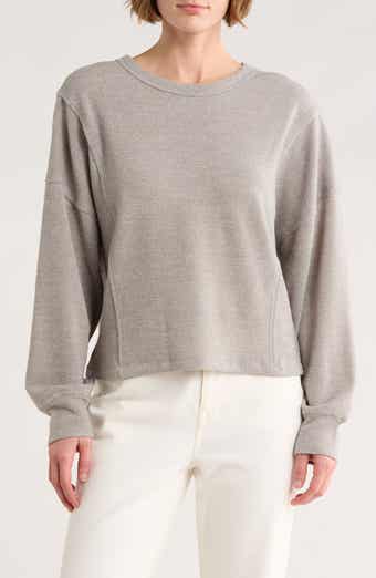 Lush Textured Knit Long Sleeve Shirt