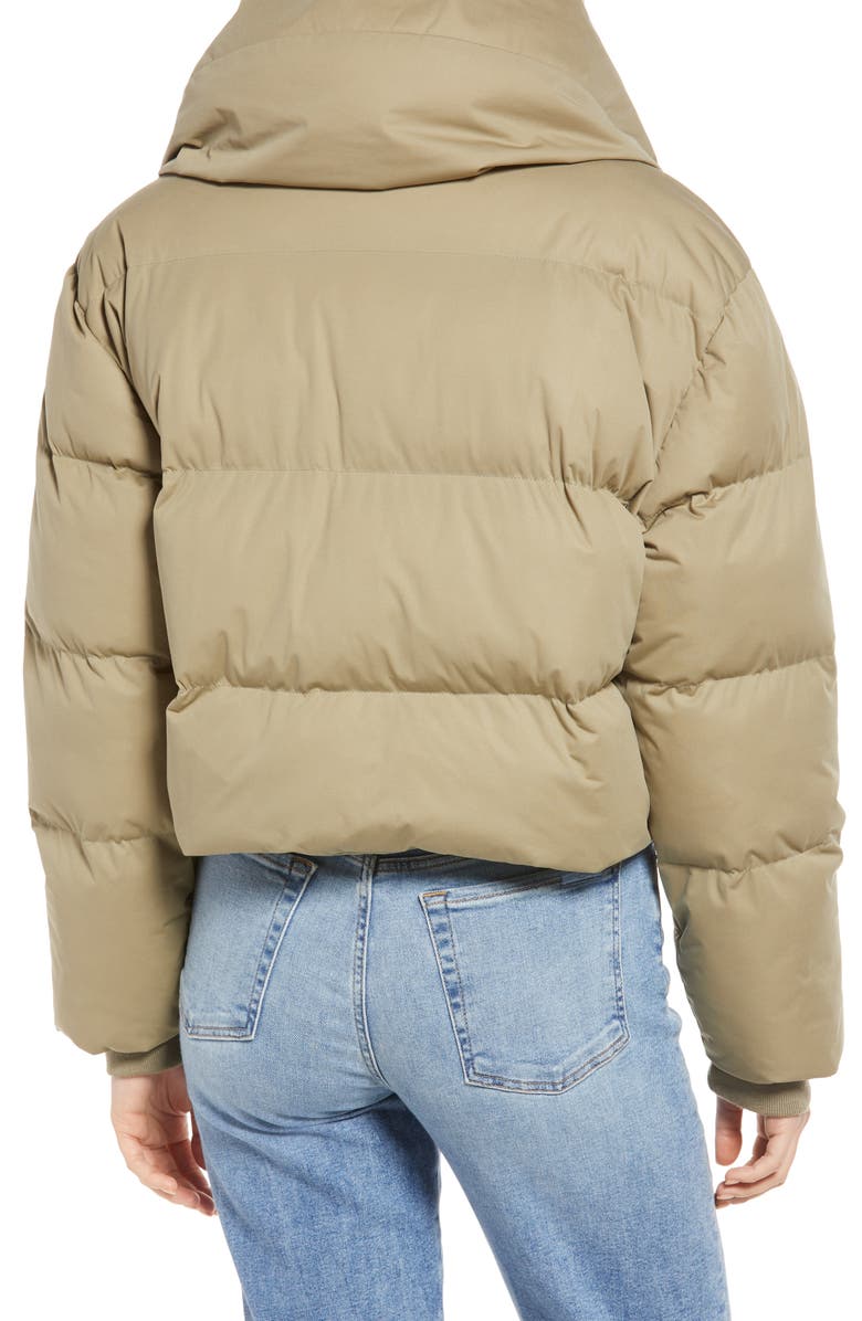 Avec Les Filles Crop Puffer Coat, Alternate, color,