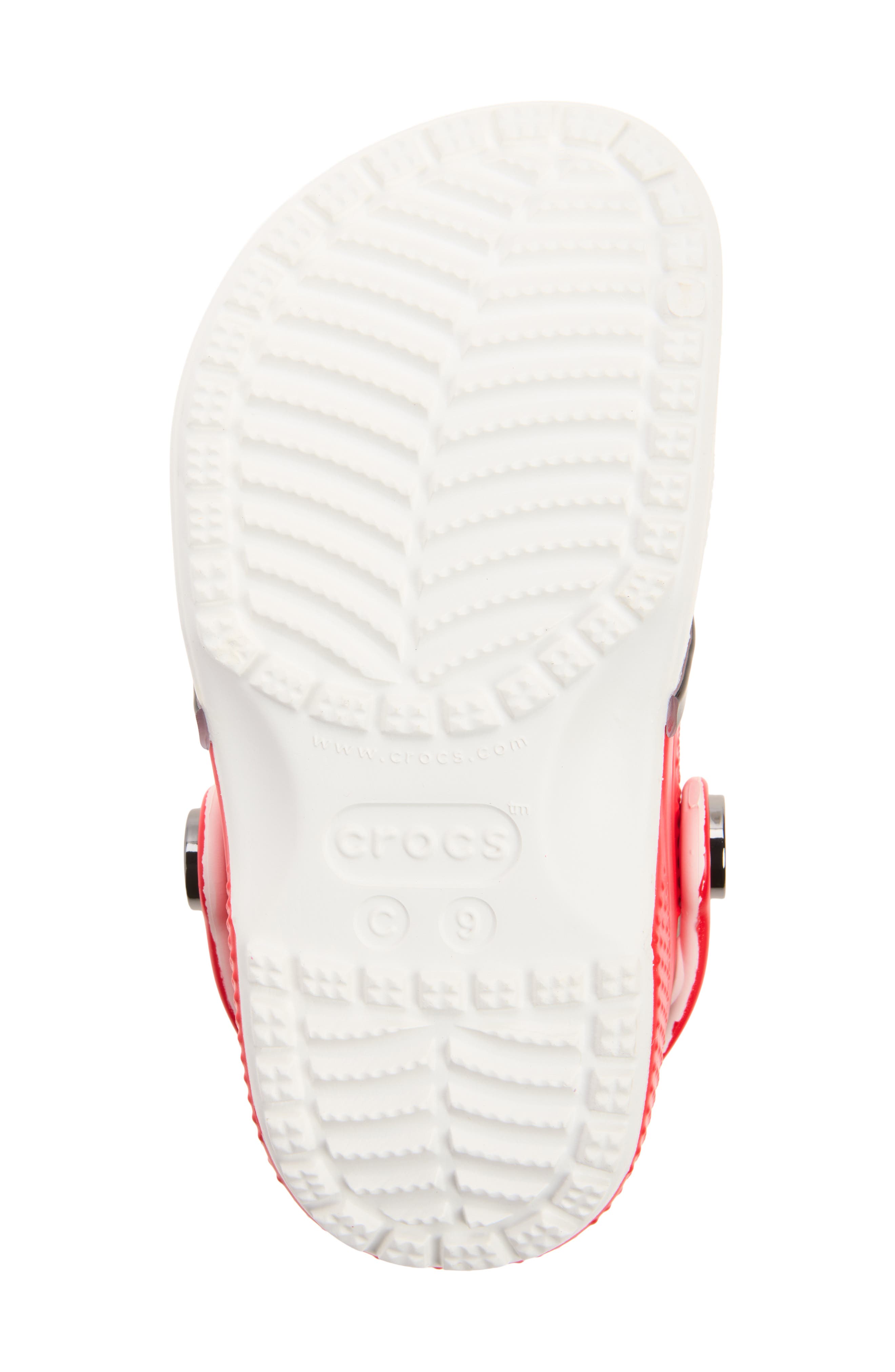 Kids' Pokémon Poké Ball Classic Clog, Alternate, color, RED MULTI