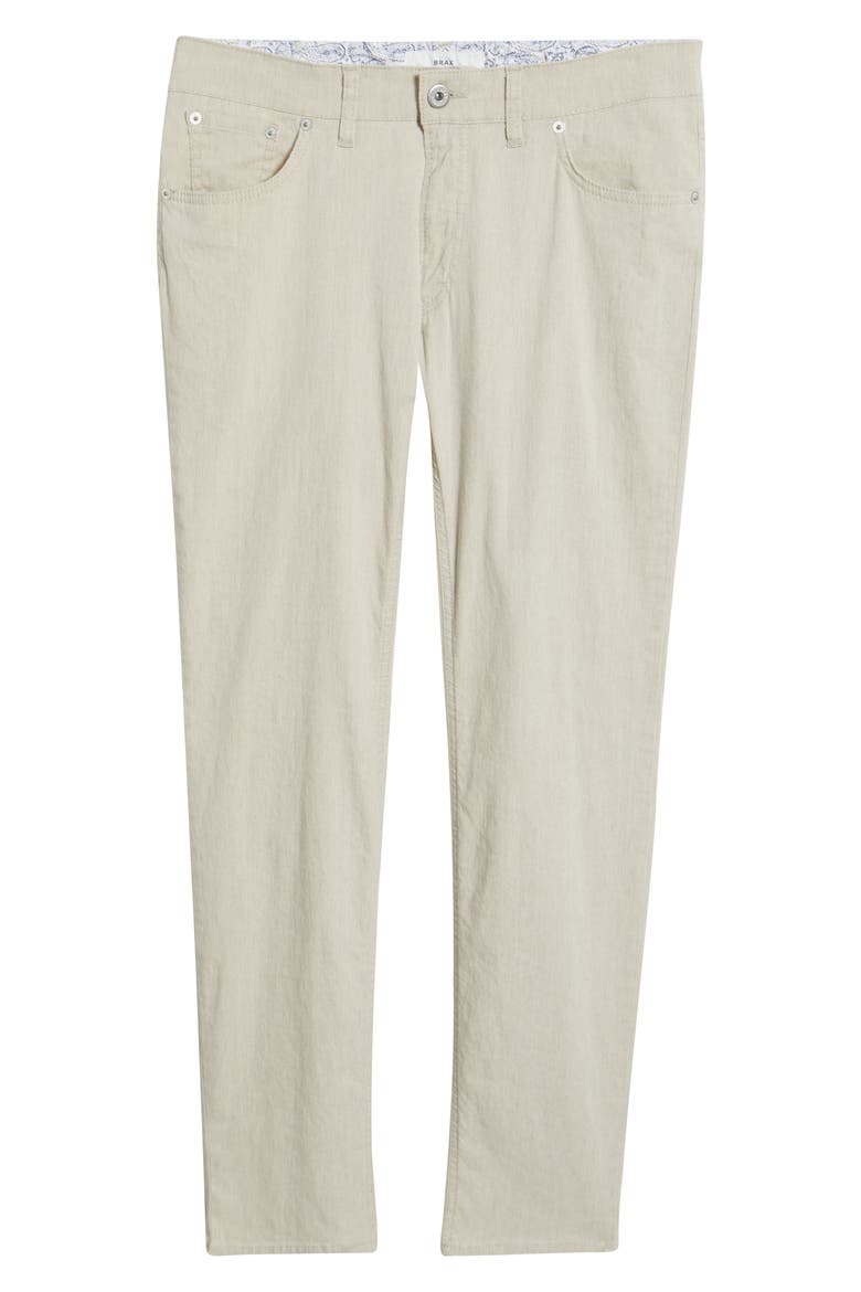 Chuck Modern Fit Linen & Cotton Pants, Alternate, color, SAND