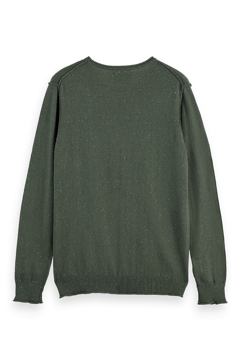 Neps Cotton & Wool Sweater, Alternate, color, THYME