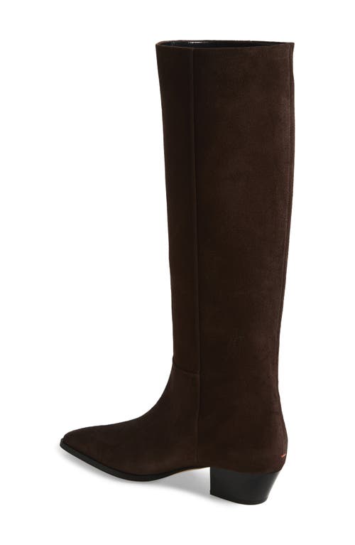 Aeyde Medea Knee High Boot In Brown