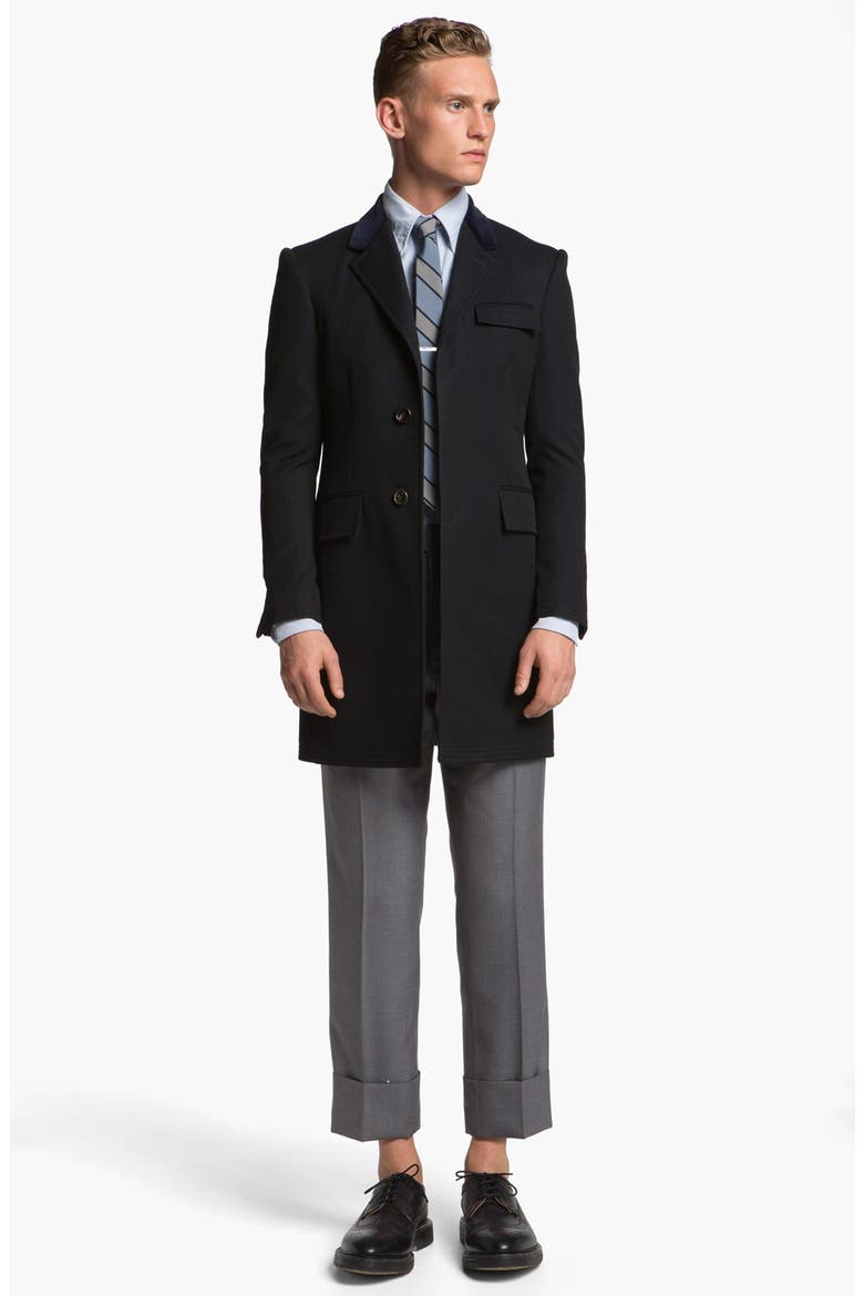 Wool & Cashmere Trousers, Alternate, color, GREY