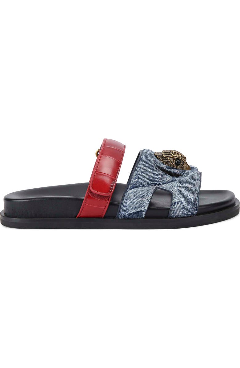 Kurt Geiger London Eagle Cutout Slide Sandal, Main, color,