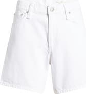 rag & bone Kaia High Waist Relaxed Fit Denim Shorts