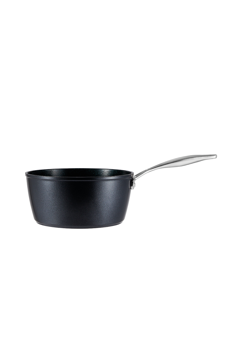 GREEN STONE™ 2.4 Qt. Saucepan with lid, Alternate, color, Black