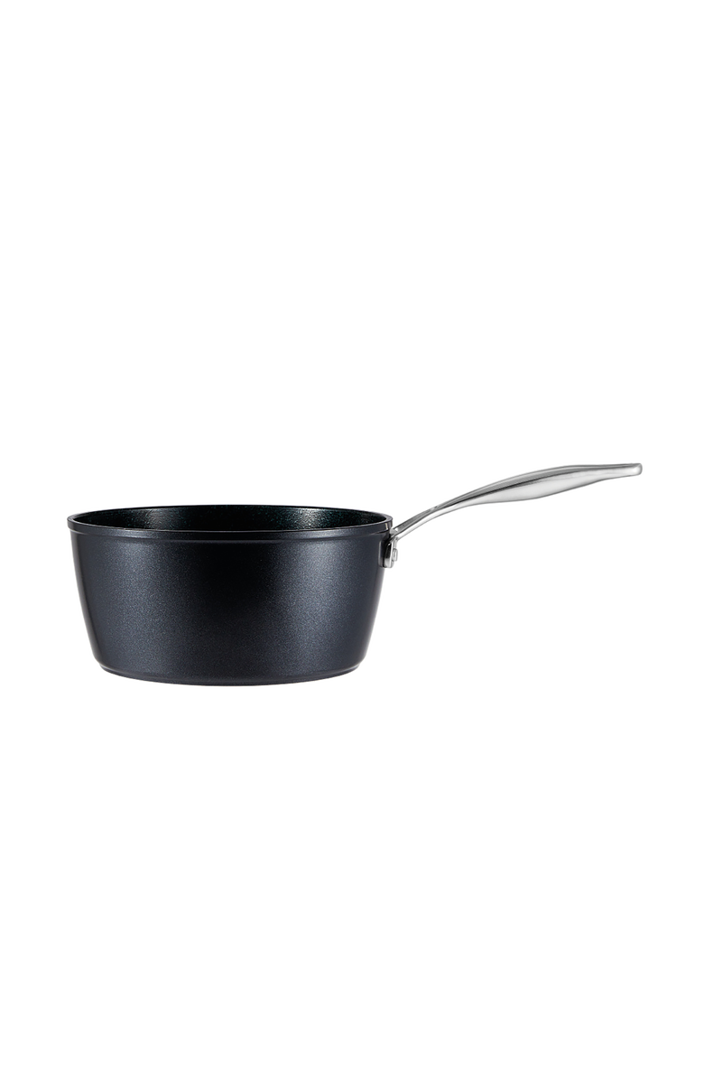 Cuisine::pro<sup>®</sup> GREEN STONE<sup>™</sup> 2.4 Qt. Saucepan with lid, Alternate, color, Black