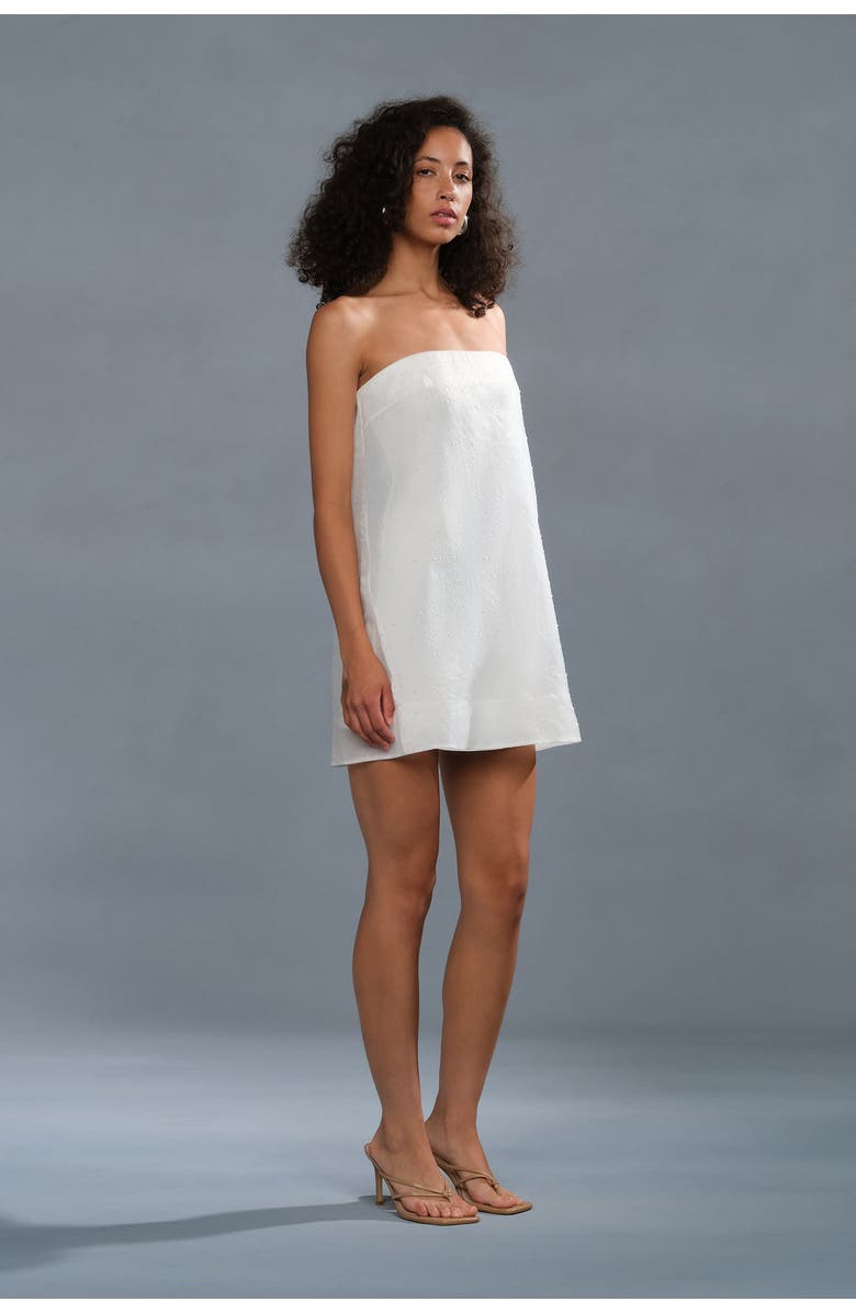 AMUR Nerida mini dress, Alternate, color, White