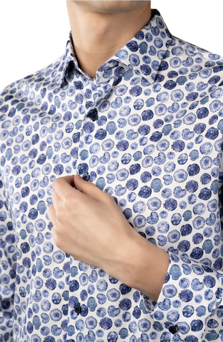 Luchiano Visconti Circular Shirt, Alternate, color, Multi