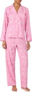 Lauren Ralph Lauren Paisley Cotton Blend Pajamas
