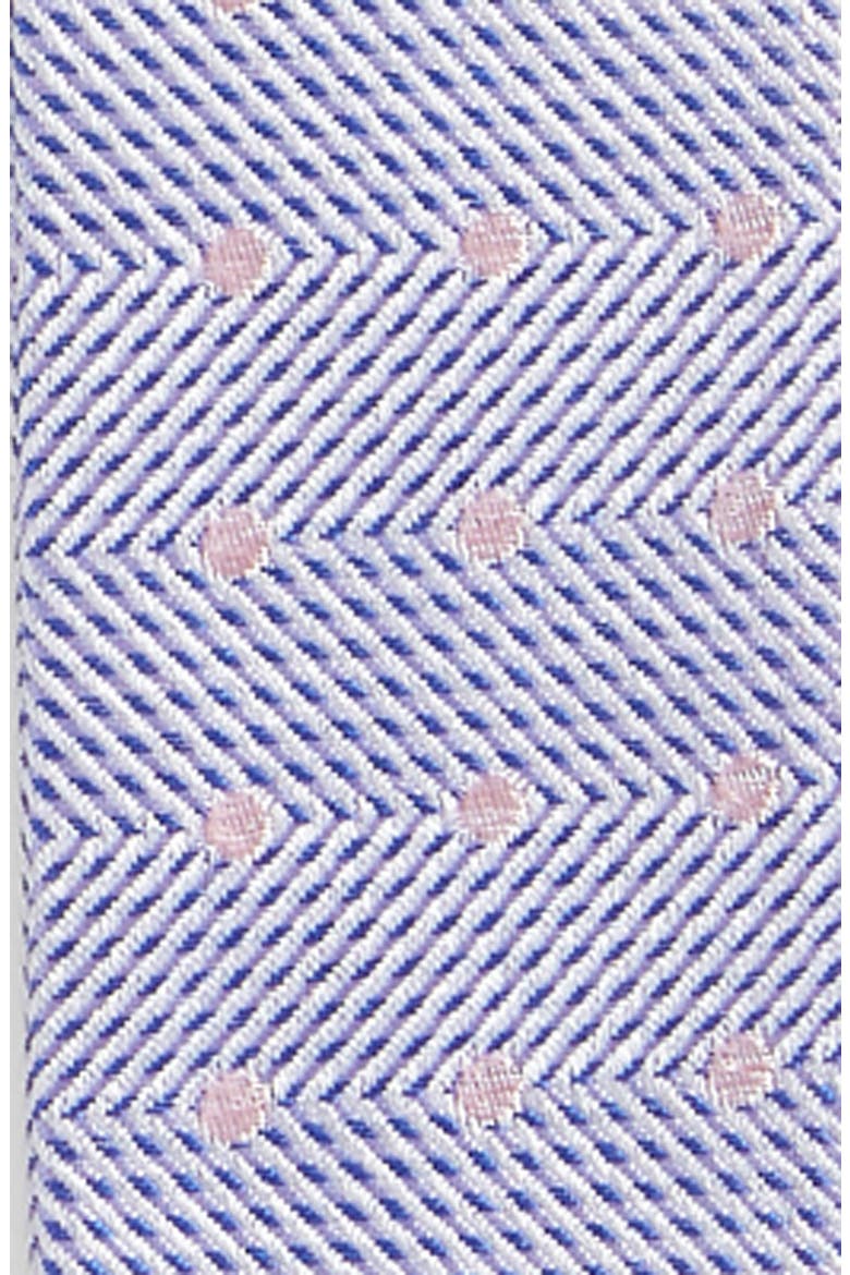 Periwinkle Polka Dot Silk Suspenders, Alternate, color, PERIWINKLE