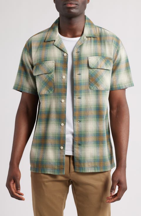 Baja Board Plaid Camp Shirt
