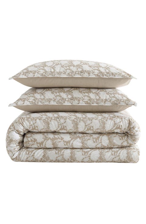 Bayport Floral Cotton Comforter Set