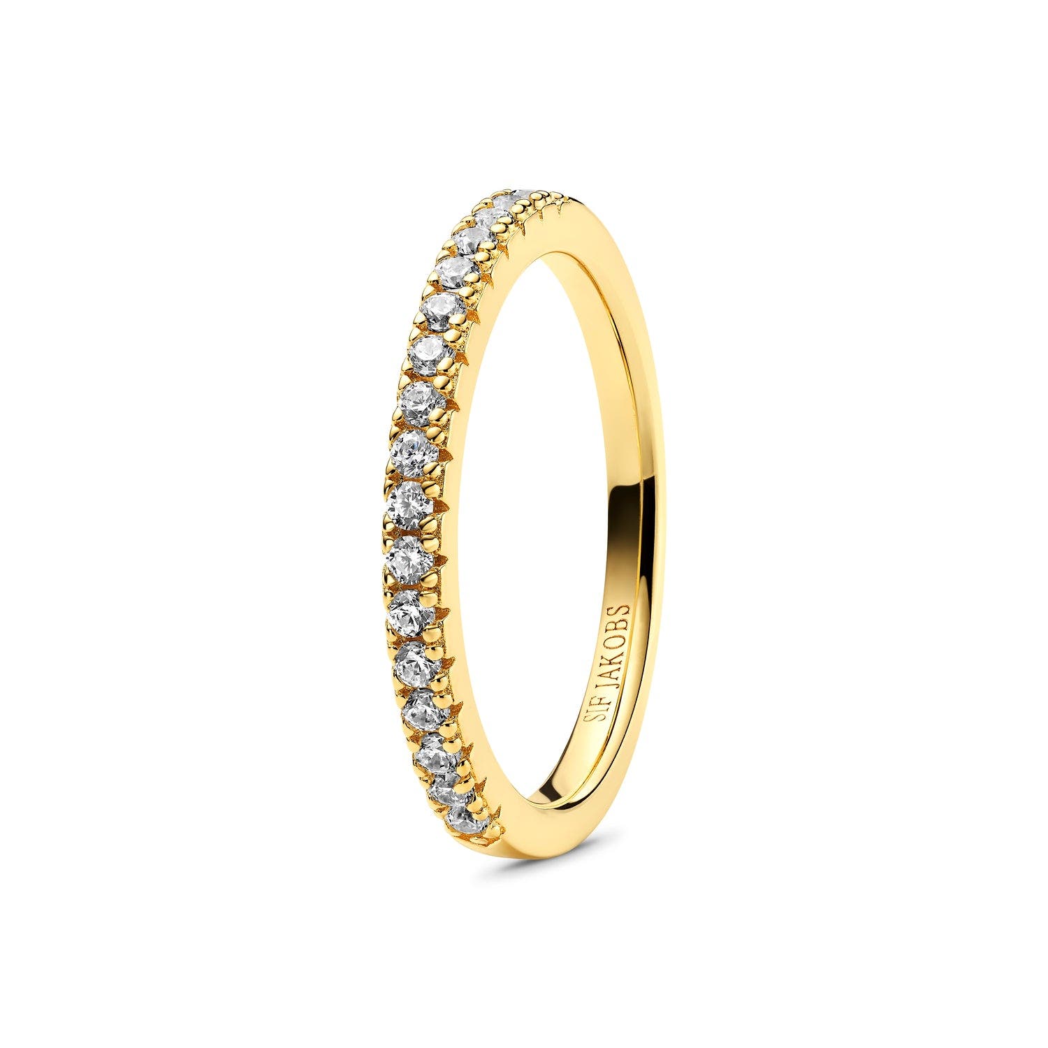 selected 18k Gold Plated / White