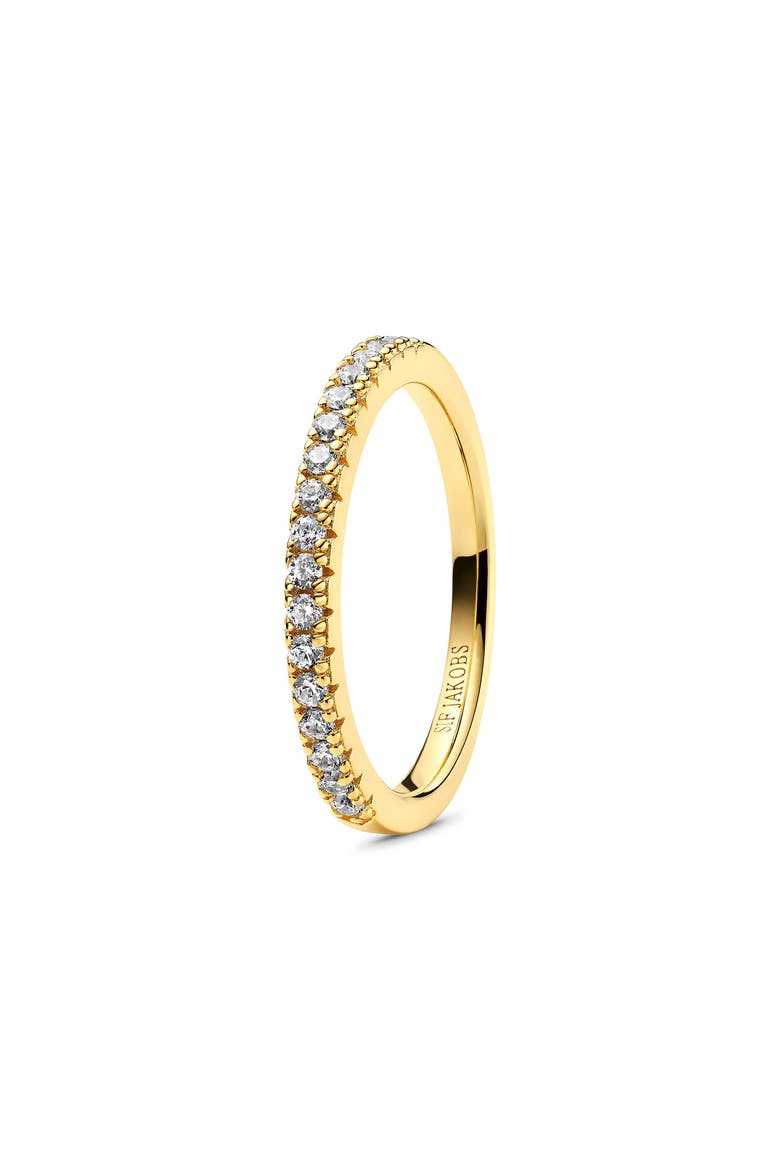 Ring Ellera, Main, color, 18k Gold Plated / White