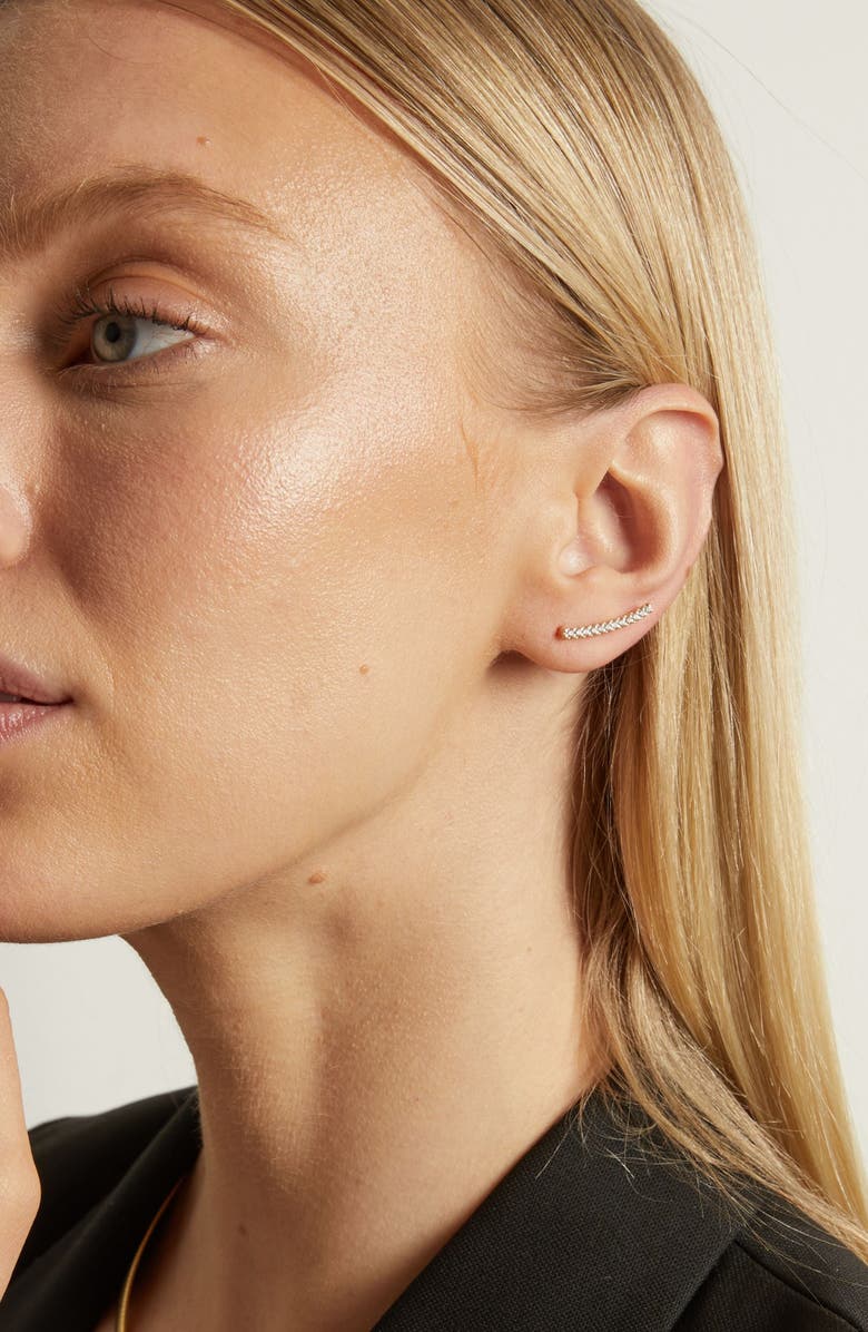 Aurate New York Archival Path Earring, Alternate, color, Yellow