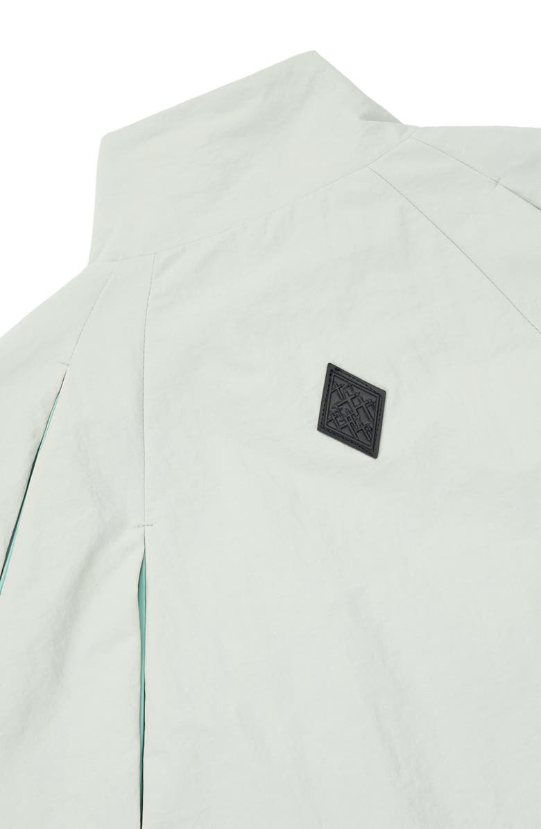 RtA Eero Water Resistant Nylon Parachute Jacket, Alternate, color, Smoke