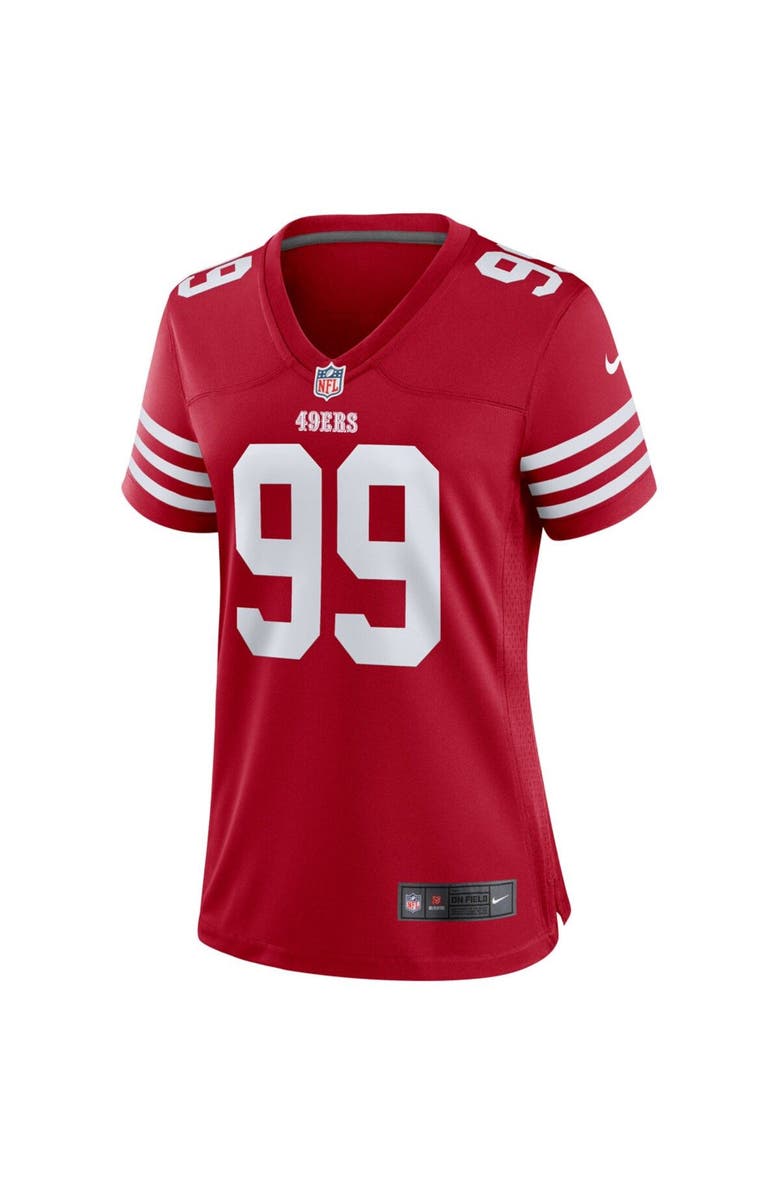 Nike Women's Nike Javon Kinlaw Scarlet San Francisco 49ers Player Jersey, Alternate, color, Scarlet