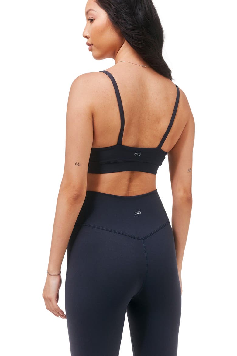 Cammie Cloudlux Bra, Alternate, color, Space Navy