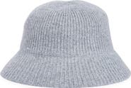 Vince Camuto Ribbed Knit Melton Cloche
