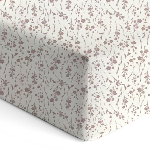 Gunamuna Crib Sheet In White