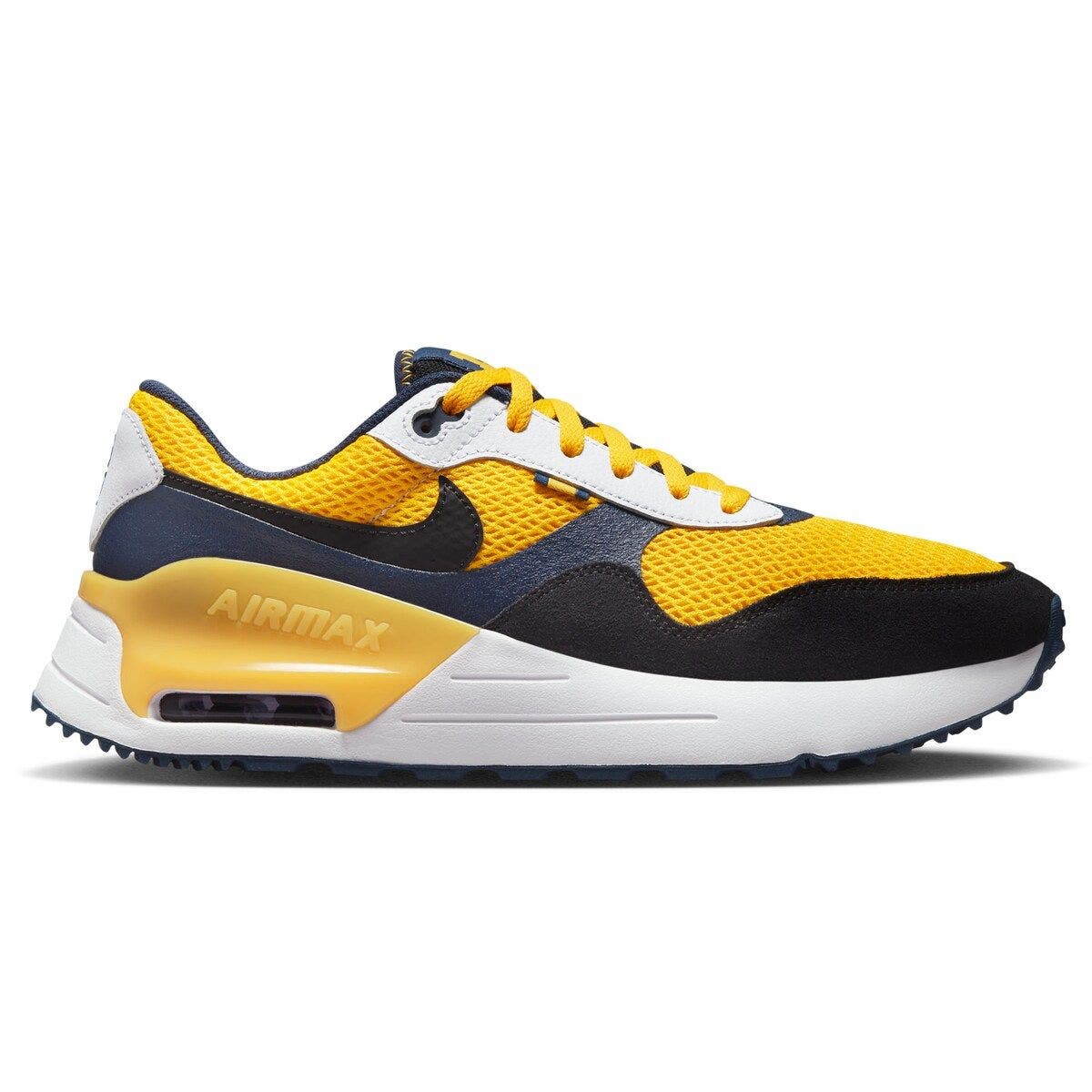 Nike Unisex Nike Maize Michigan Wolverines Air Max SYSTM Shoe, Alternate, color, 