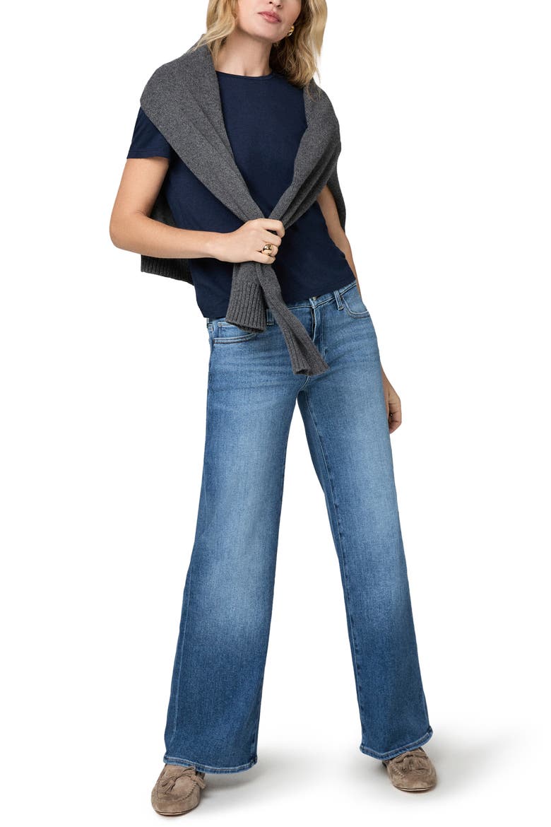 Anessa Low Rise Wide Leg Jeans, Alternate, color, COEUR D ALENE
